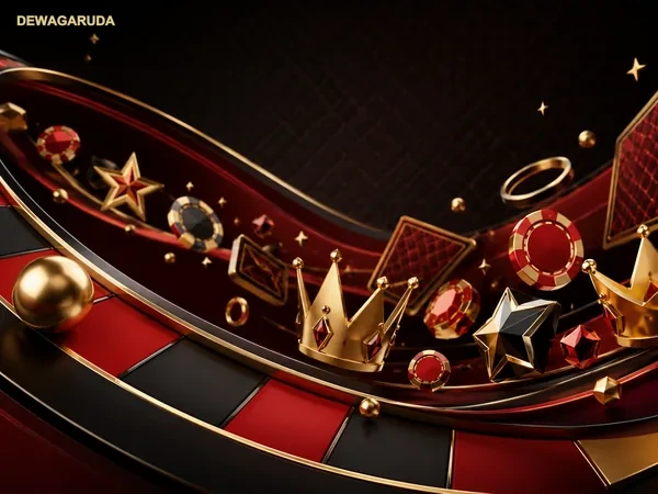 Ilustrasi sport betting dewagaruda pada perangkat digital